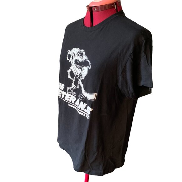 VINTAGE - Hockey Puigcerda - 2017 black t-shirt - Men Medium NEW - Picture 3 of 7